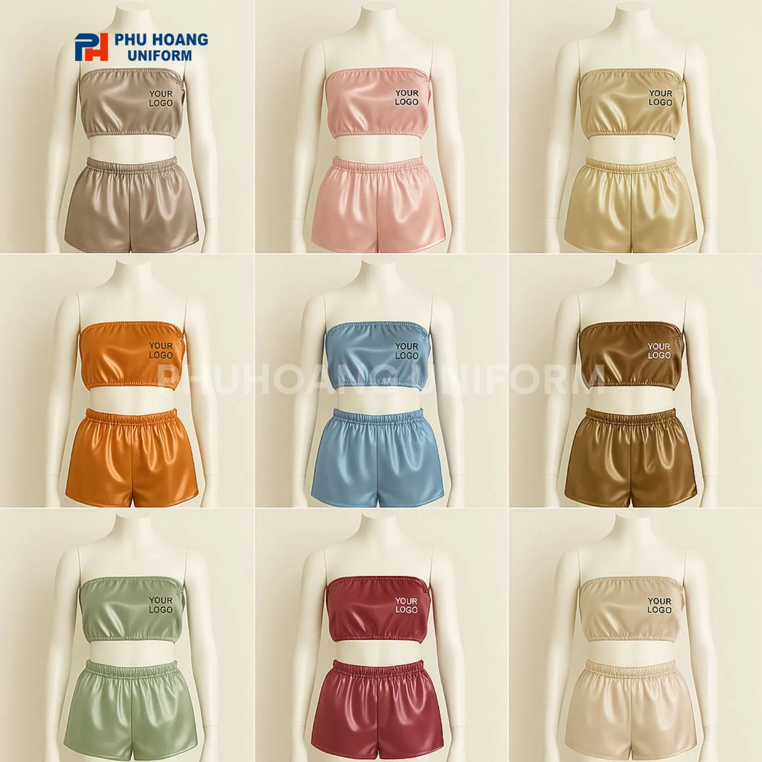 BỘ QUẦN ÁO QUÂY SPA CHO KHÁCH SP001