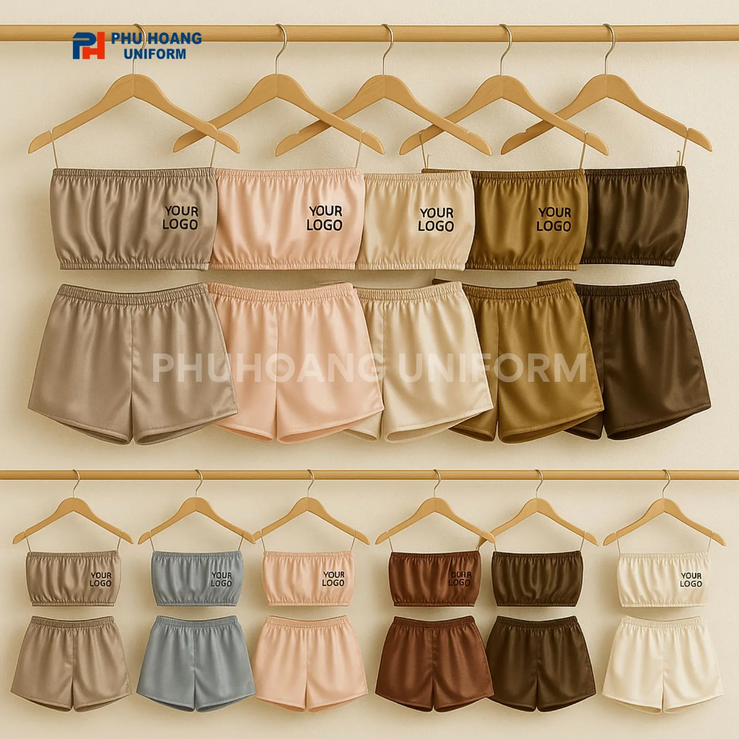 BỘ QUẦN ÁO QUÂY SPA CHO KHÁCH SP001