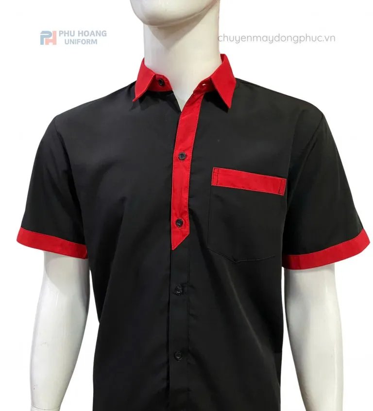ĐỒNG PHỤC NHÂN VIÊN PHỤC VỤ NAM MAY SẴN SV001