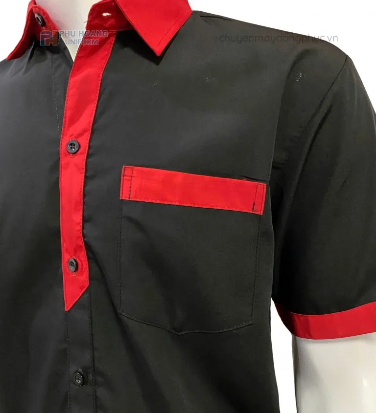 ĐỒNG PHỤC NHÂN VIÊN PHỤC VỤ NAM MAY SẴN SV001
