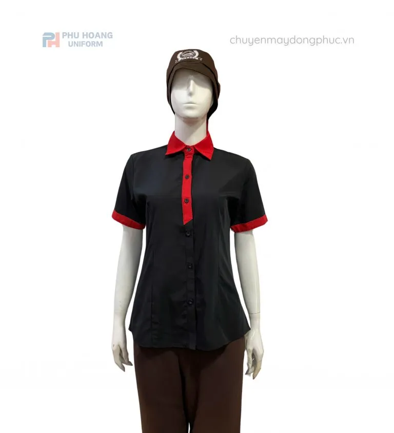 ĐỒNG PHỤC NHÂN VIÊN PHỤC VỤ NỮ MAY SẴN SV002