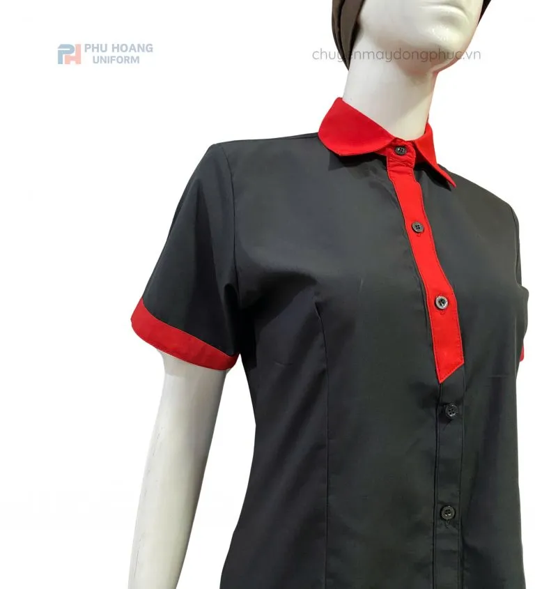 ĐỒNG PHỤC NHÂN VIÊN PHỤC VỤ NỮ MAY SẴN SV002