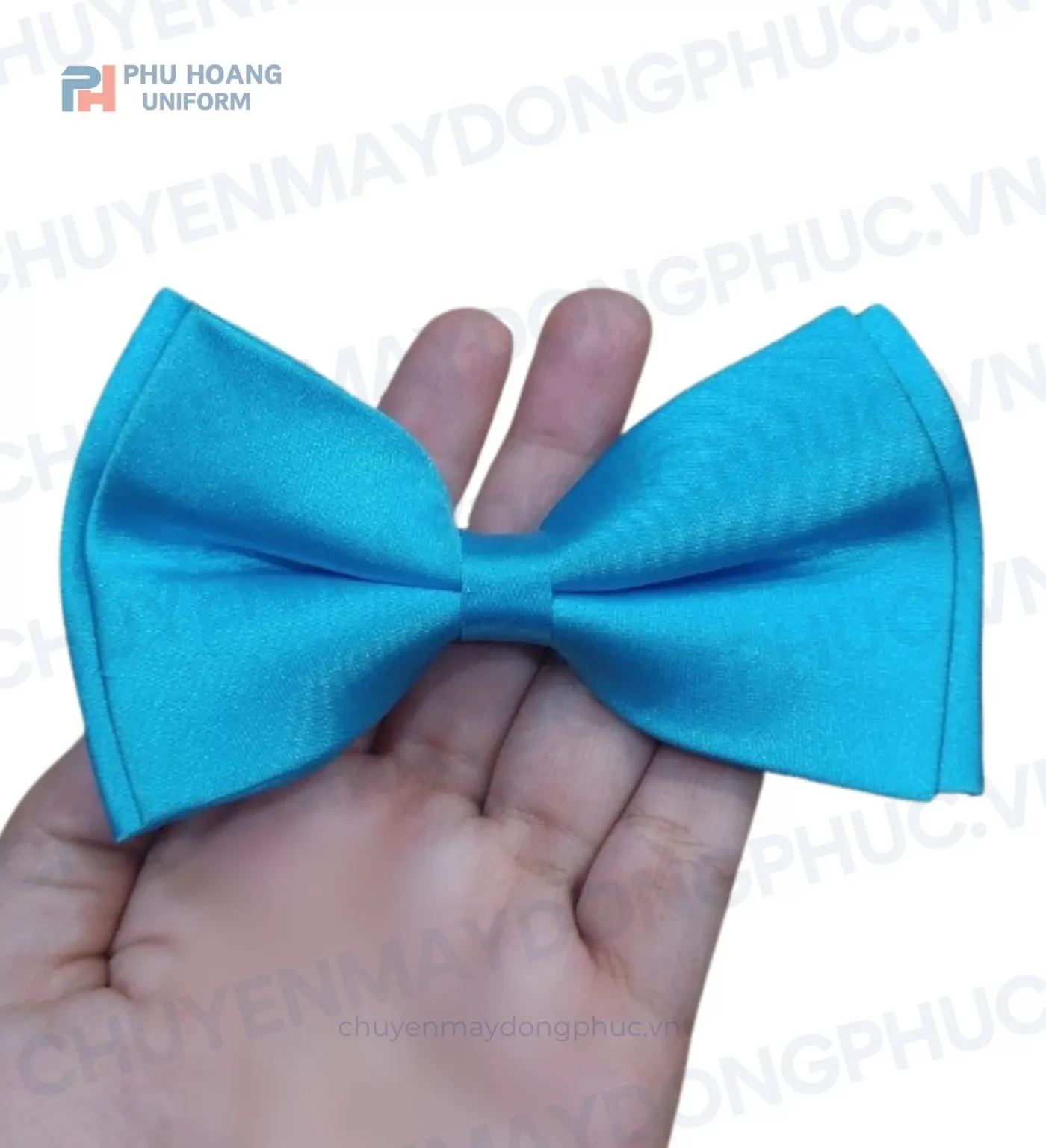 NƠ PHỤC VỤ MÀU XANH NGỌC MAY SẴN SG008