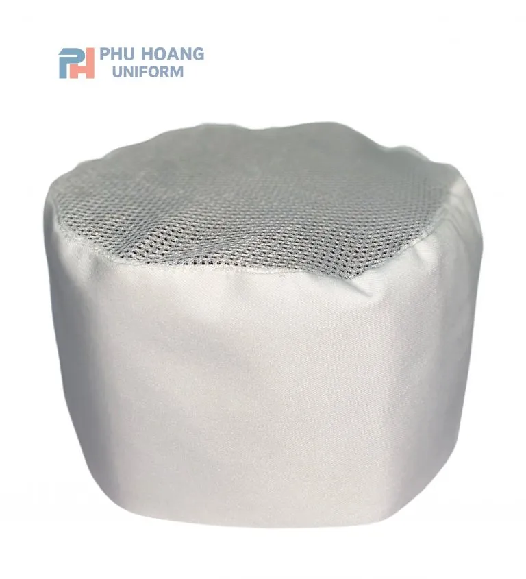 NÓN BẾP NHẬT CHÓP LƯỚI TRẮNG TINH MAY SẴN SN019