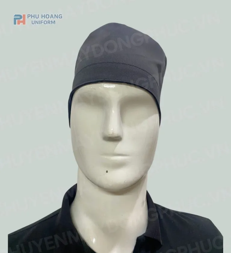 NÓN BẾP NHẬT CHÓP LƯỚI CHUN SAU MAY SẴN SN028