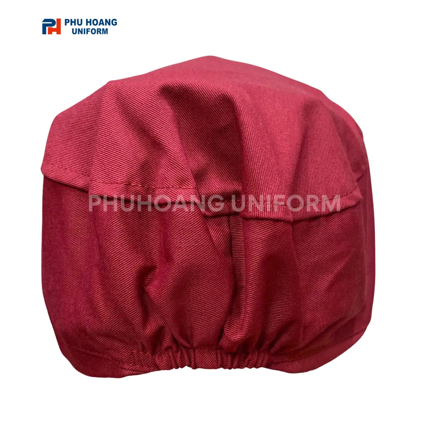 MŨ PHỤC VỤ MÀU ĐỎ ĐÔ MAY SẴN SV006