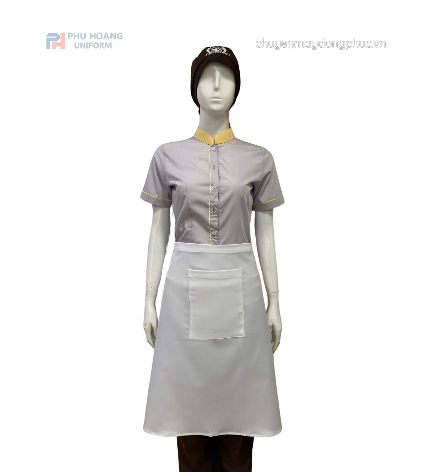 TẠP DỀ CỘT NGANG TRẮNG 60CM SA032