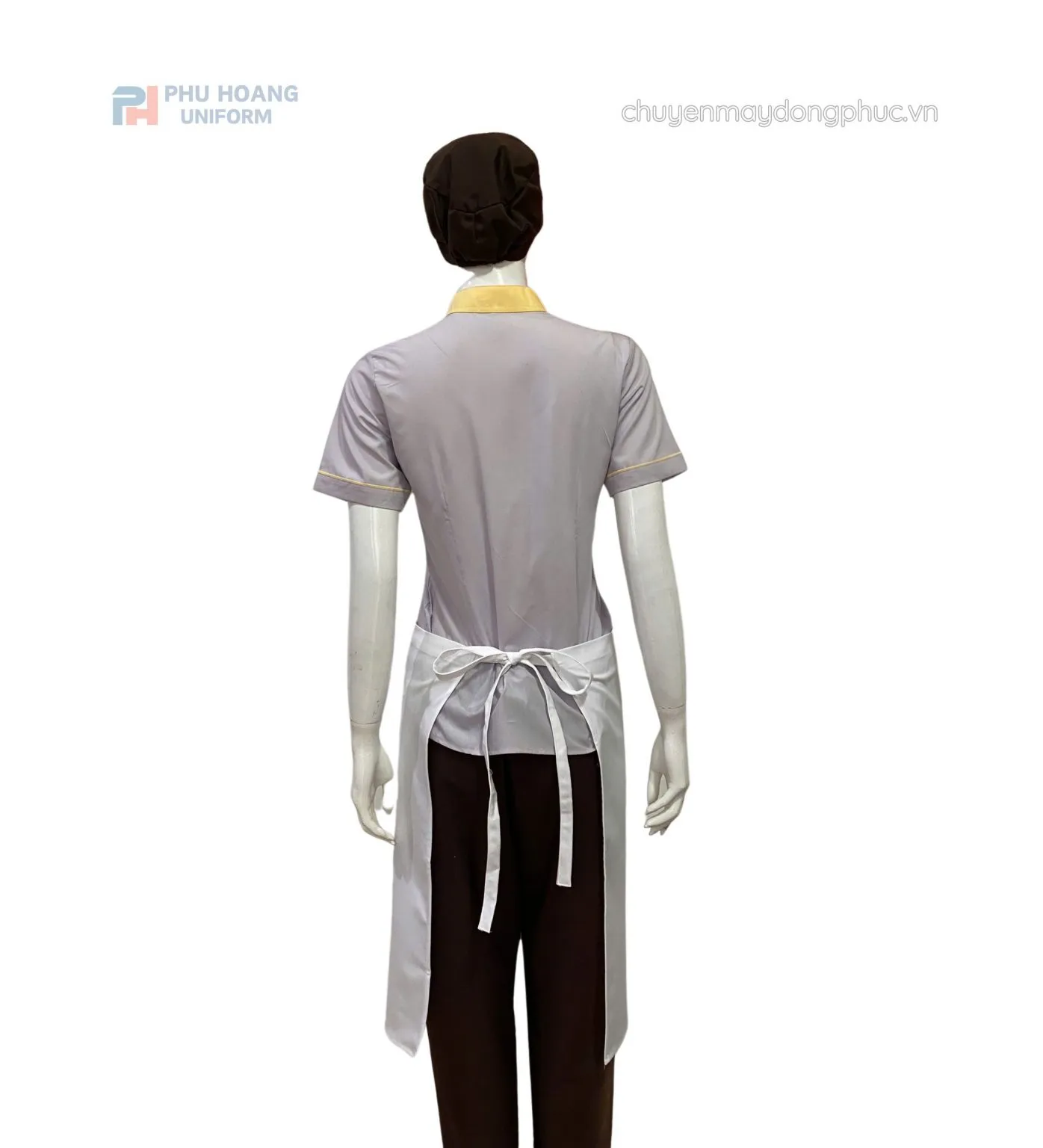 TẠP DỀ CỘT NGANG TRẮNG 60CM SA032