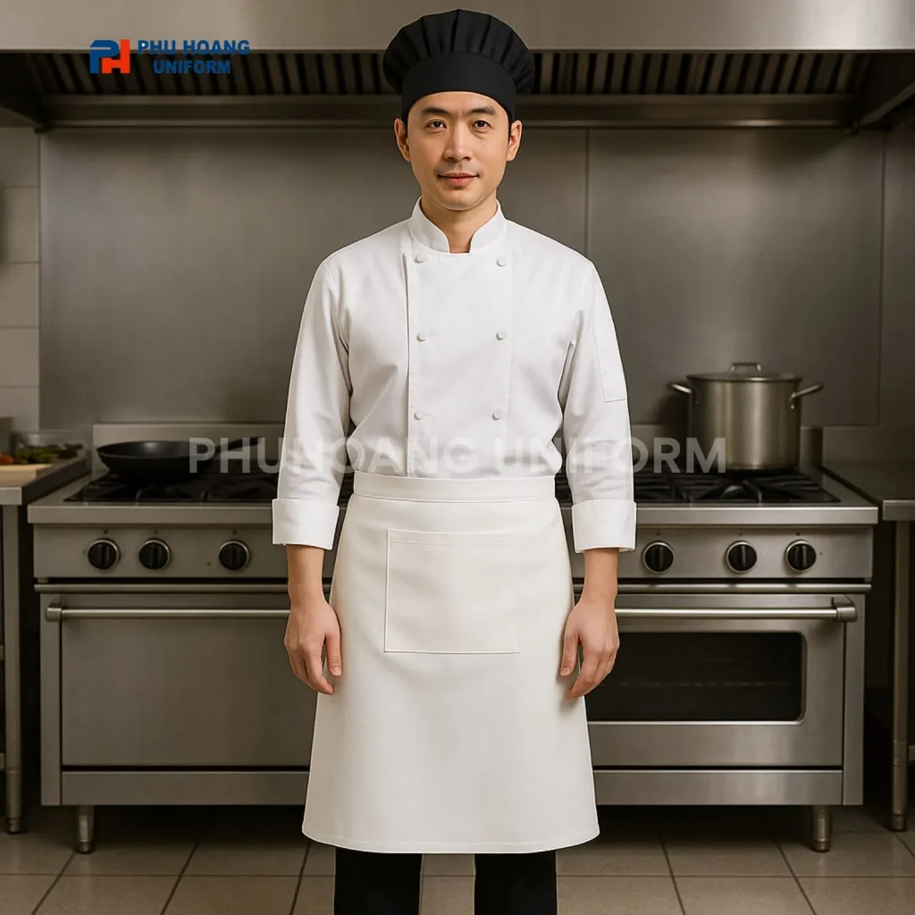 TẠP DỀ CỘT NGANG TRẮNG KEM 60CM SA045