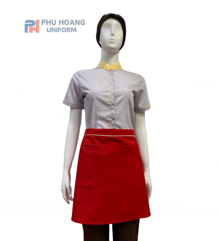 TẠP DỀ CỘT NGANG ĐỎ PHỐI KEM SA051