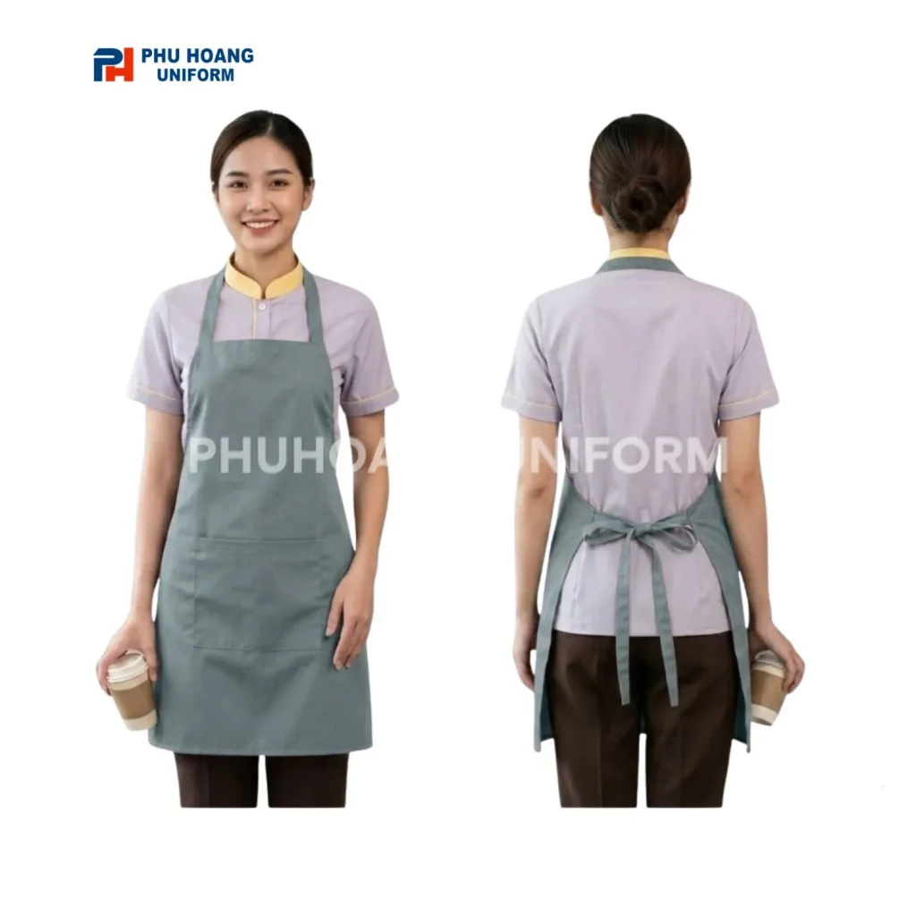 Tạp dề yếm không tăng đưa Tạp dề yếm không tăng đưa
