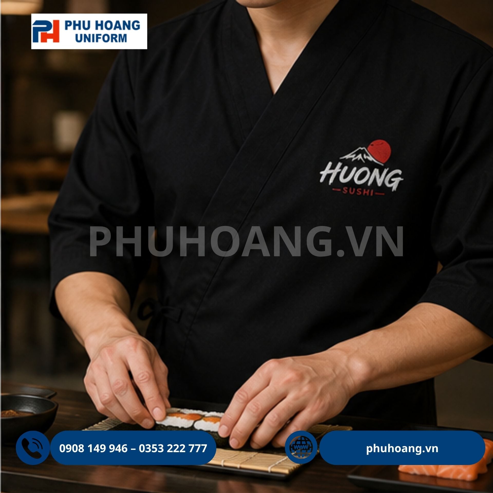 ÁO BẾP NHẬT ÁO BẾP NHẬT