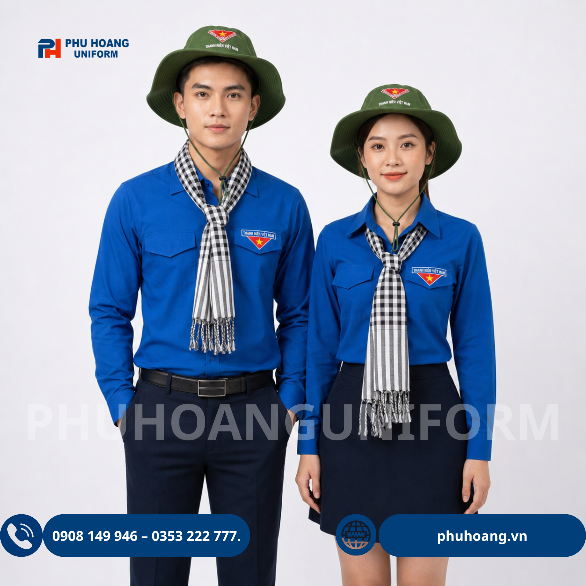 ÁO ĐOÀN+ MŨ TAI BÈO+ KHĂN RẰN ÁO ĐOÀN+ MŨ TAI BÈO+ KHĂN RẰN