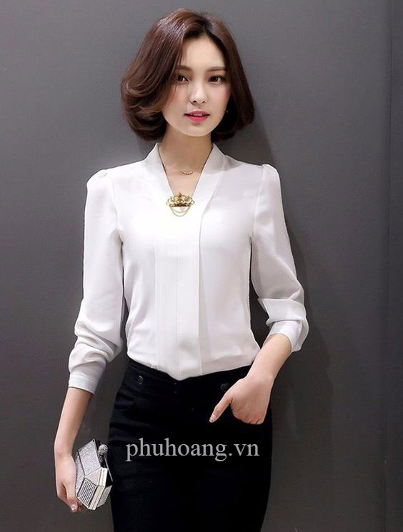 ÁO SƠ MI NỮ PH019
