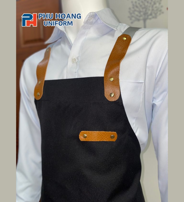 TẠP DỀ ĐEN PHỐI DA DÂY CANVAS (MAY SẴN) SA014