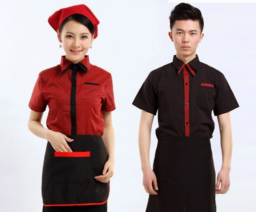 tạp dề may sẵn