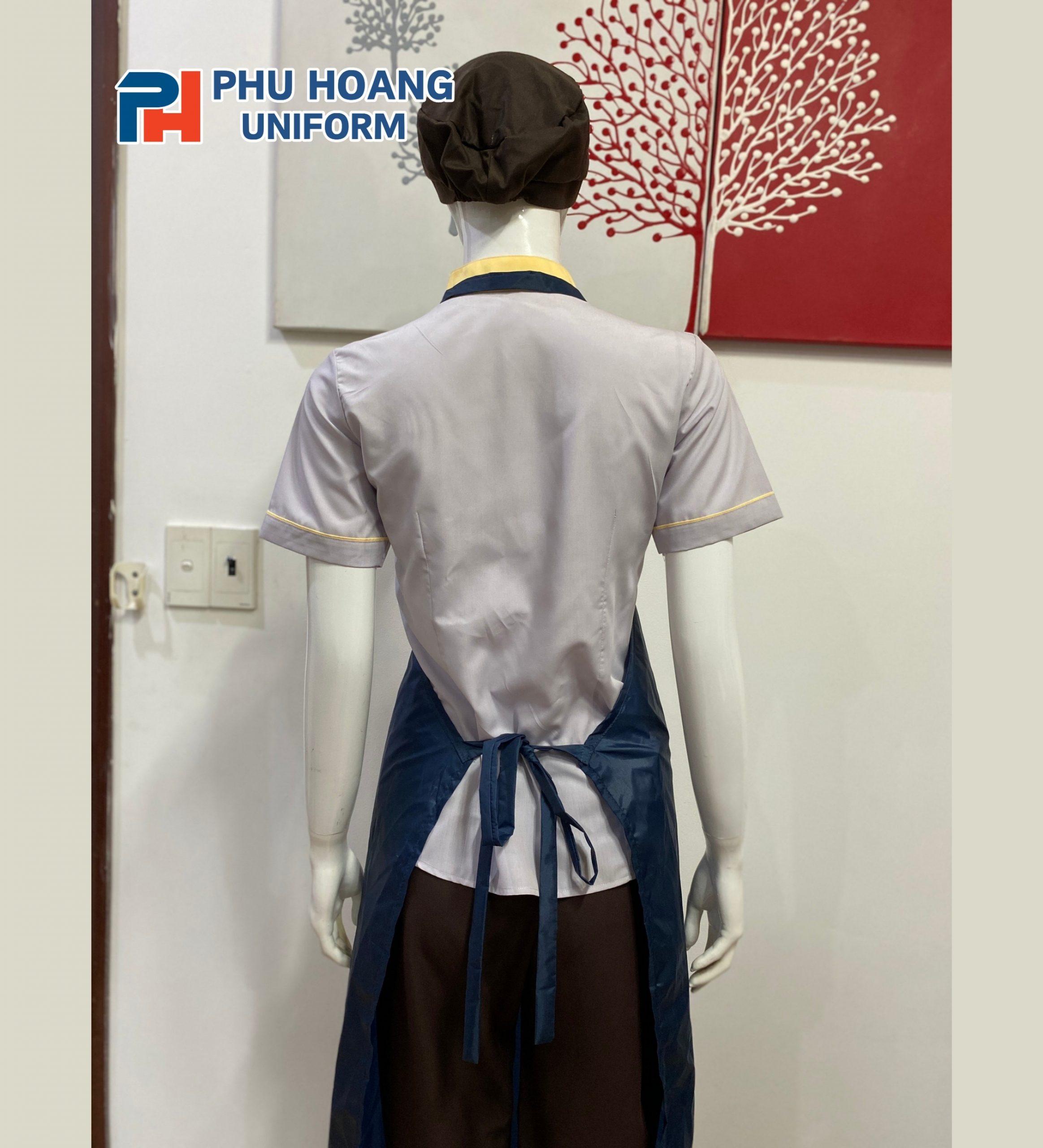 TẠP DỀ NILON XANH ĐEN MAY SẴN SA043