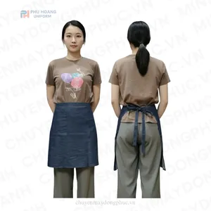 TẠP DỀ CỘT NGANG XANH JEAN SA042