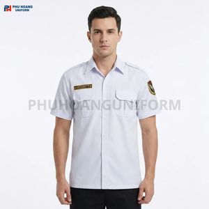 Áo Bảo Vệ Tay Ngắn Trắng