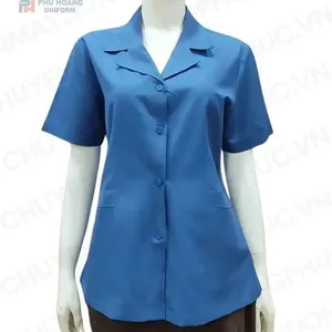 ĐỒNG PHỤC TẠP VỤ MÀU XANH DƯƠNG MAY SẴN SL002