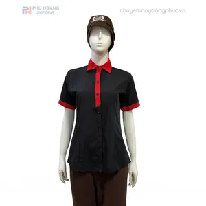 ĐỒNG PHỤC NHÂN VIÊN PHỤC VỤ NỮ MAY SẴN SV002