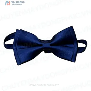 NƠ PHỤC VỤ MÀU XANH ĐEN MAY SẴN SG005