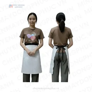 TẠP DỀ CỘT NGANG TRẮNG PHỐI ĐEN 60CM SA037