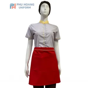 TẠP DỀ CỘT NGANG ĐỎ PHỐI KEM SA051