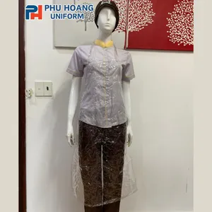 TẠP DỀ TRONG SUỐT NHỰA PVC MAY SẴN SA027