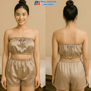 BỘ QUẦN ÁO QUÂY SPA NÚT BẤM SP002