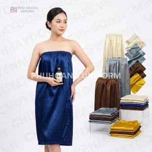 VÁY QUÂY SPA MÀU XANH ĐEN