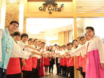 May đồng phục nhà hàng Hàn Quốc đẹp tại TP.HCM