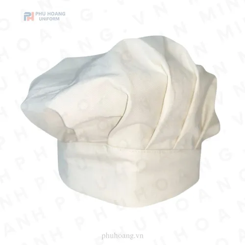 NÓN BẾP XẾP LY MÀU TRẮNG KEM