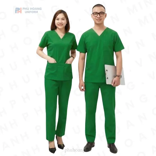 BỘ SCRUBS NAM XANH LÁ NHẠT