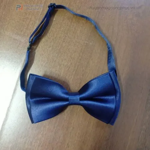 NƠ PHỤC VỤ MÀU XANH ĐEN MAY SẴN SG005