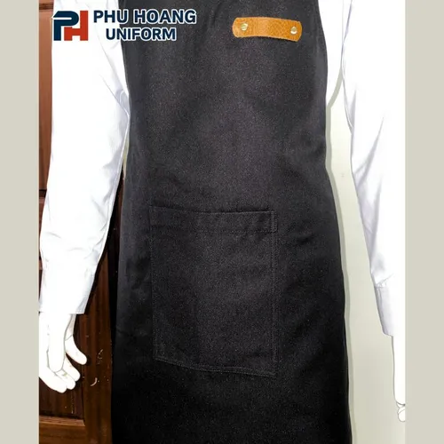 TẠP DỀ ĐEN PHỐI DA DÂY CANVAS (MAY SẴN) SA014