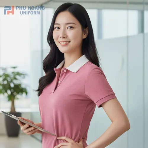 ÁO THUN CỔ TRỤ PL008