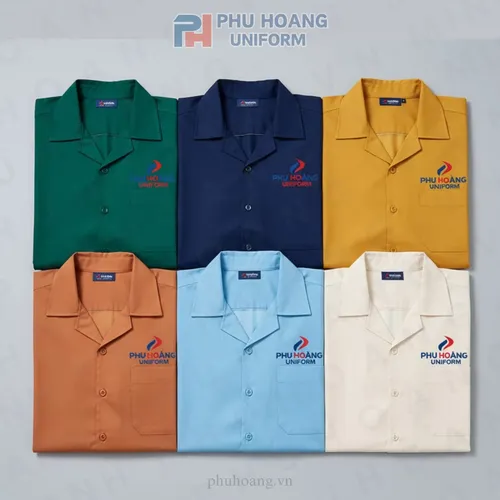 ÁO SƠ MI PHỤC VỤ PV001