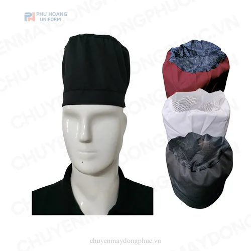 NÓN BẾP CHÓP LƯỚI CHUN SAU ĐEN SN033