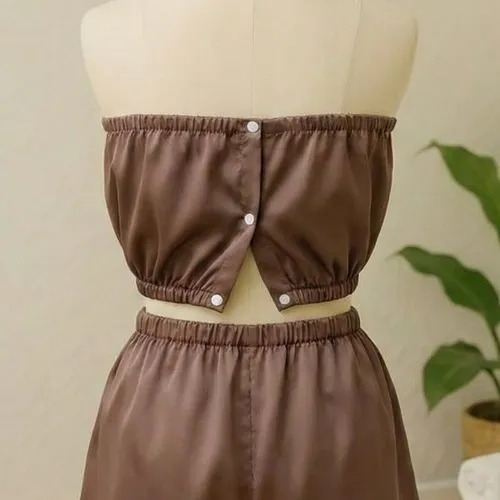 BỘ QUẦN ÁO QUÂY SPA NÚT BẤM SP002