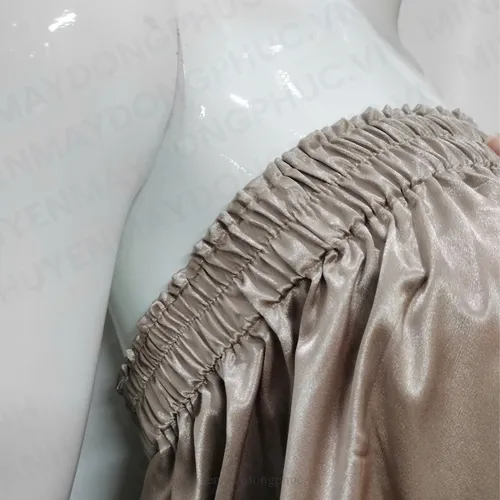 VÁY QUÂY SPA NÂU NHẠT (MAY SẴN) – SS015