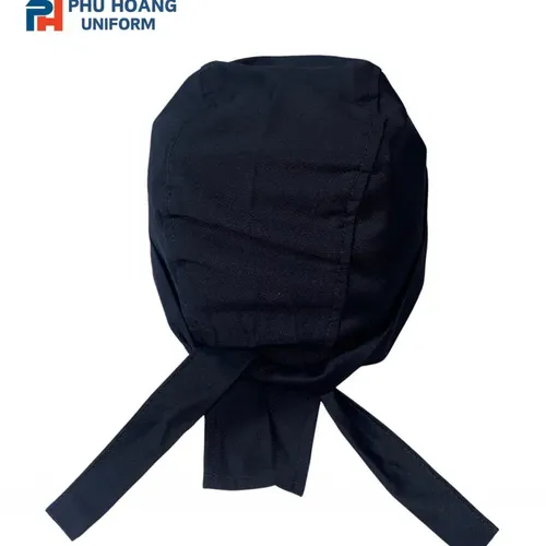 NÓN BẾP CỘT SAU MÀU ĐEN MAY SẴN SN029