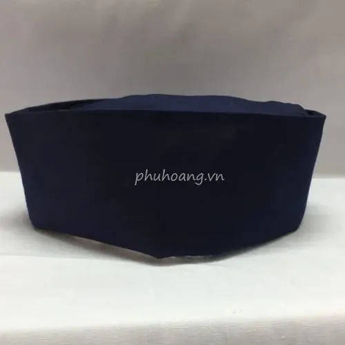 NÓN BẾP NHẬT VẢI GẤP ĐEN MAY SẴN SN023