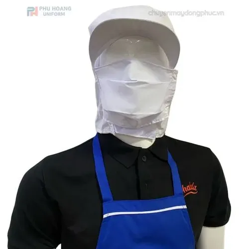 NÓN THỦY SẢN LIỀN KHẨU TRANG MAY SẴN SN003