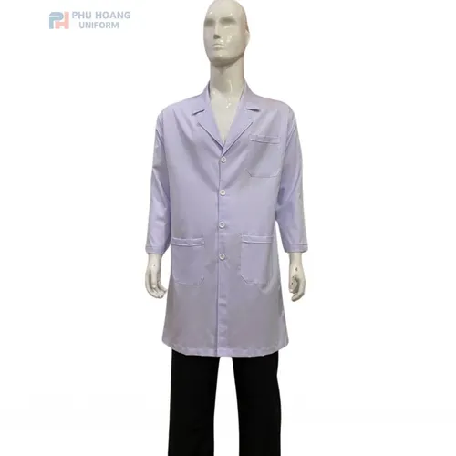 ÁO BLOUSE BÁC SĨ NAM (MAY SẴN) – SH006