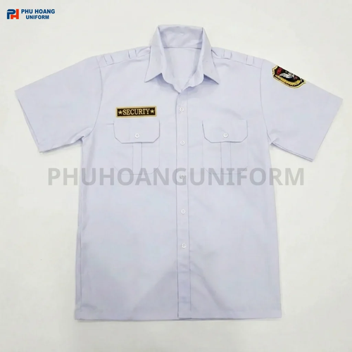 Áo Bảo Vệ Tay Ngắn Trắng