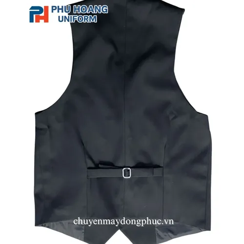 ÁO GILE NAM NỮ MÀU ĐEN MAY SẴN SG001