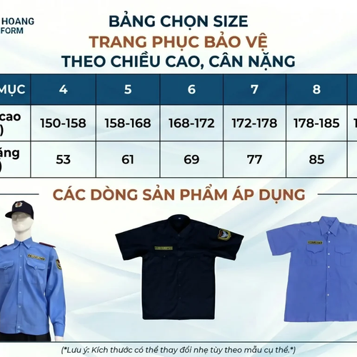 Áo Bảo Vệ May Sẵn Cực Đẹp: 8+ Mẫu Chuẩn Quy Định