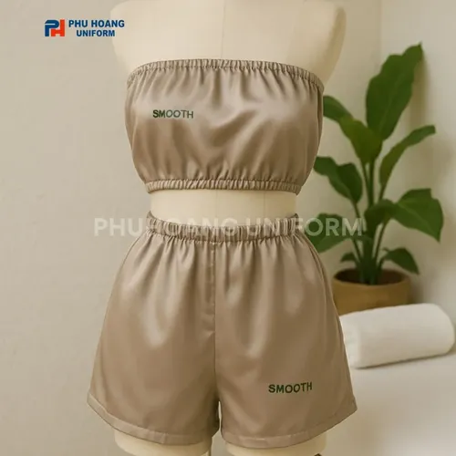 BỘ QUẦN ÁO QUÂY SPA CHO KHÁCH SP001