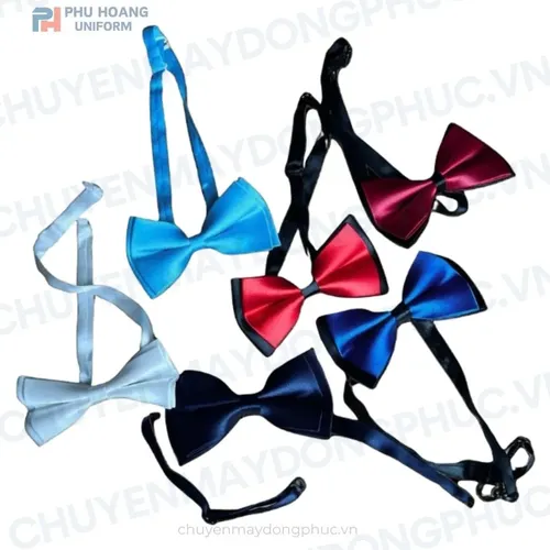 NƠ PHỤC VỤ MÀU ĐỎ ĐÔ MAY SẴN SG006